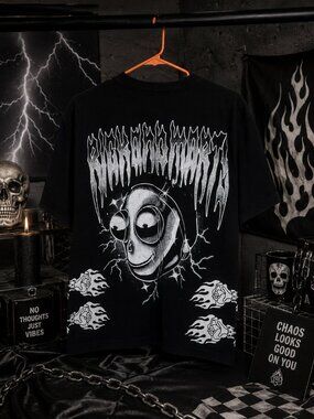 Civil Regime x Rick and Morty Lightning Graphic Tee